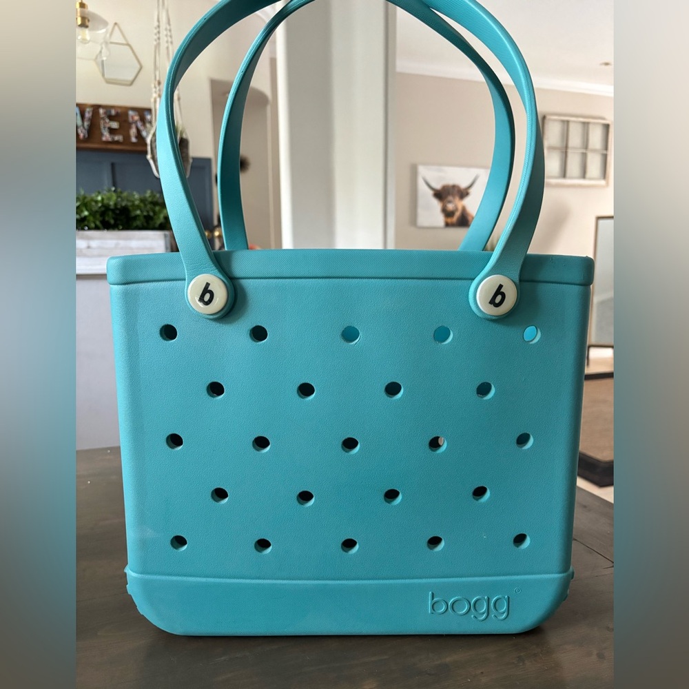 XL Bogg Bag in Turquoise and Caicos